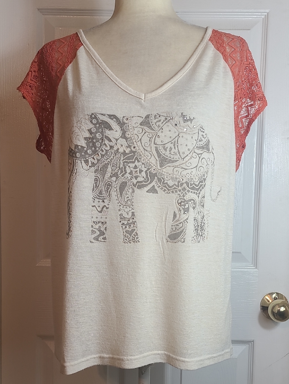 Miss Me Elephant Blouse